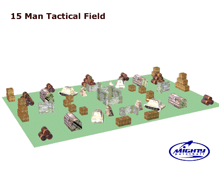 TACTICAL PACKAGE 15 MAN 88 Bunkers